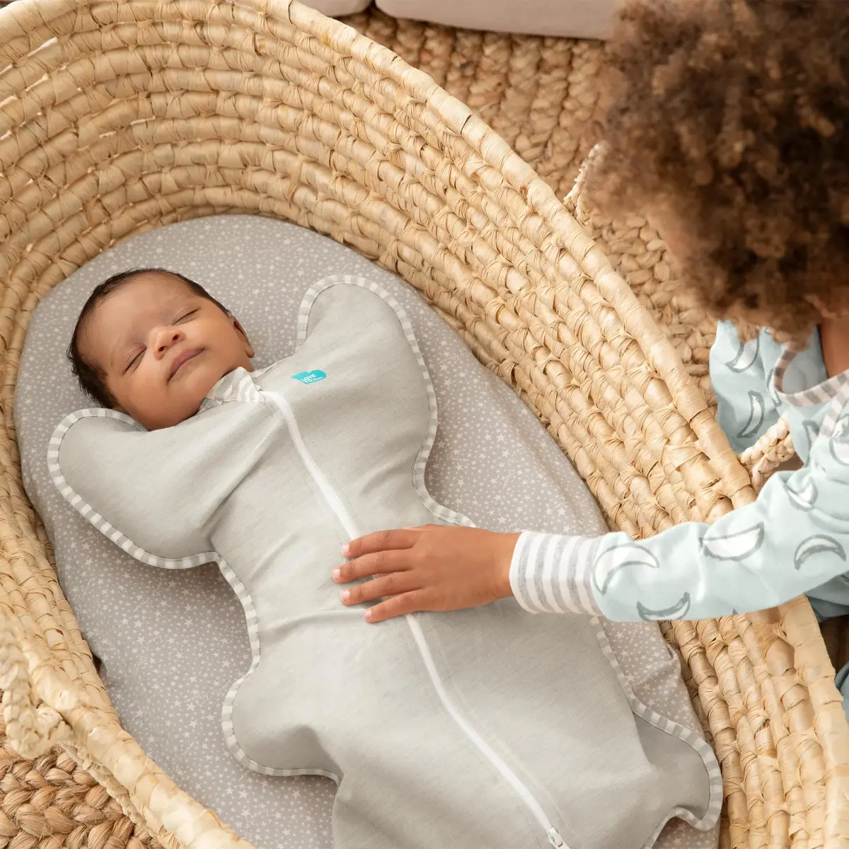 Love to Dream Swaddle UP Original Baby Sleep Sack | 1.0 TOG, 0.15 kg (0.33 lb), Gray - view 9