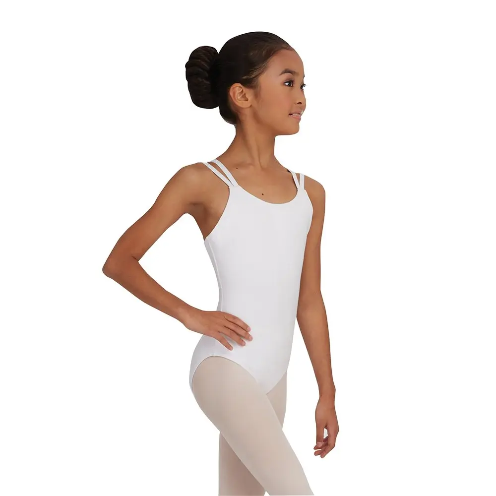 Capezio Leotard Classic Double Strap Camisole, Black, X-Large | Comfortable Gymnastics Wear - view 7