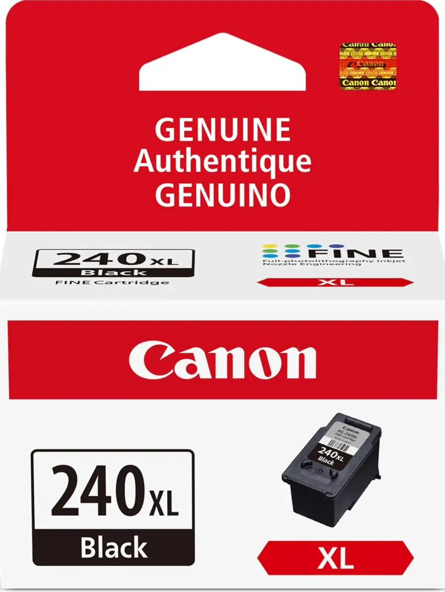 Canon PG-240 XL Genuine Black Ink Cartridge | 300 Pages Yield (9ml) - main product image