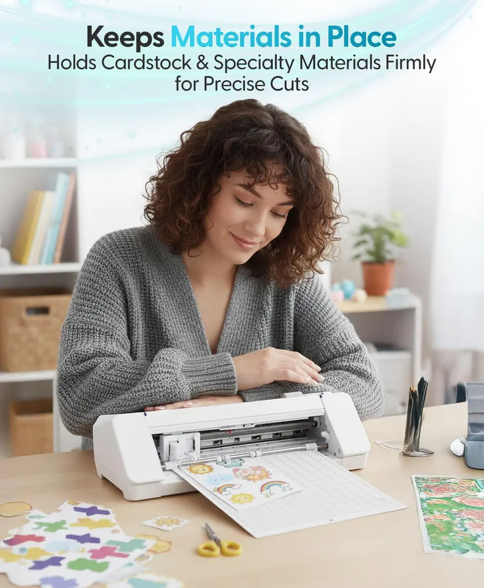 Silhouette Cameo Replacement Cutting Mat | 12-inch Square Vinyl Craft Surface - view 5