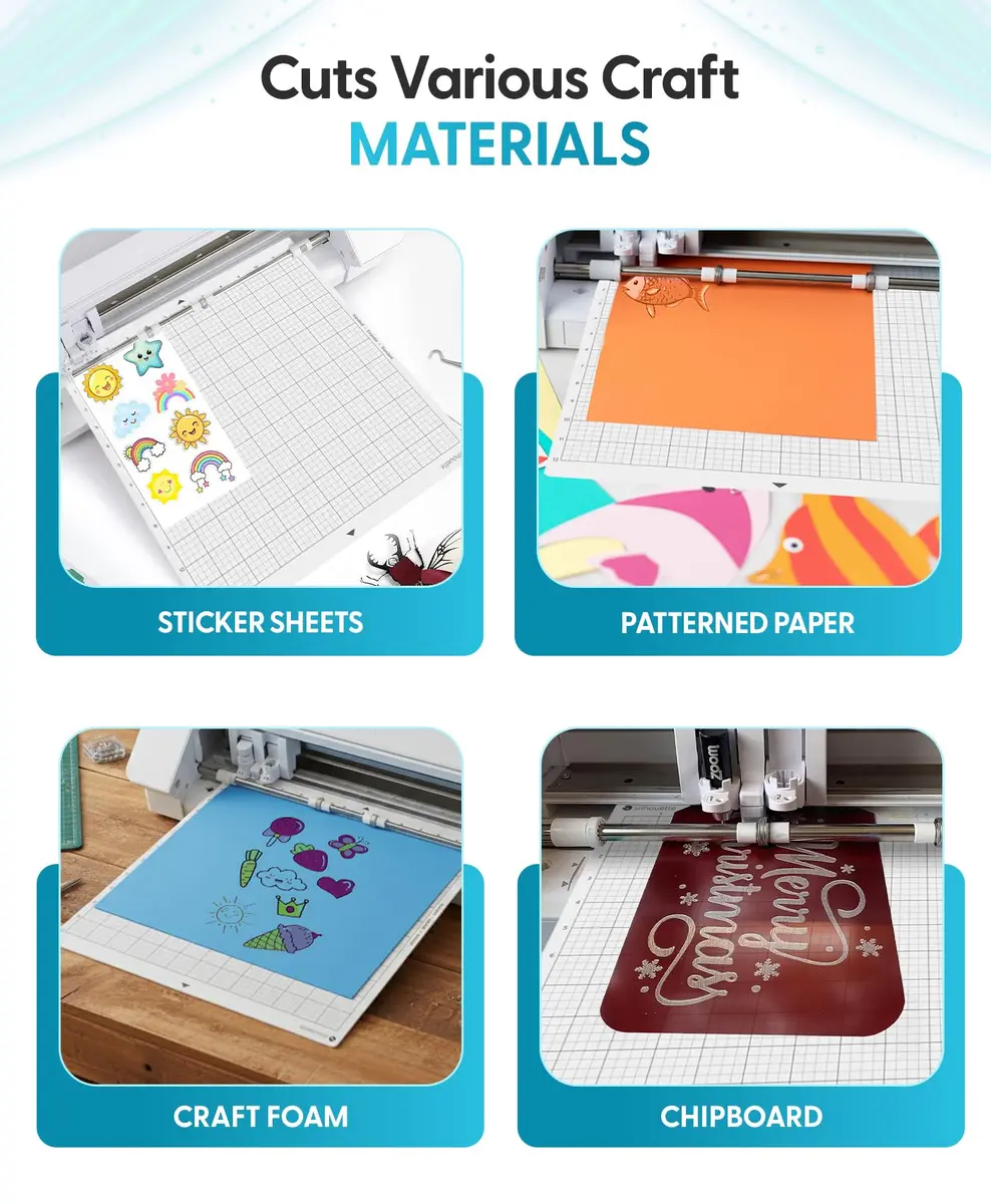 Silhouette Cameo Replacement Cutting Mat | 12-inch Square Vinyl Craft Surface - view 7