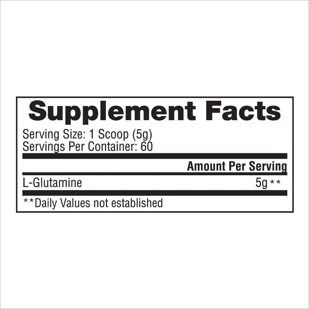 Gaspari Nutrition Glutamine Micronized Powder 10.58 Oz | Supports Muscle Recovery & Gut Health - view 2