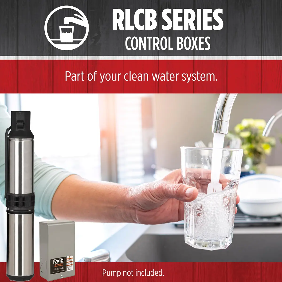 Red Lion Control Box for 4" Submersible Well Pumps | 3/4 HP, 230V, Weather-Resistant - view 4