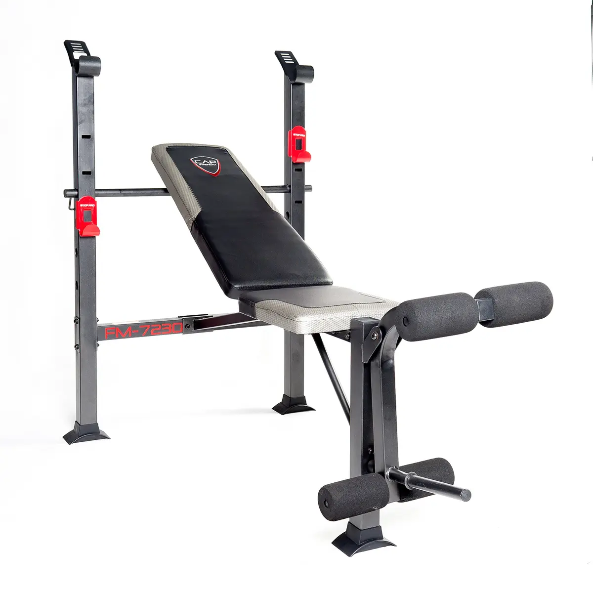 CAP Strength Bench Standard Bench with Leg Lift | Adjustable Incline, Decline & Flat Positions for Home Fitness - main product image