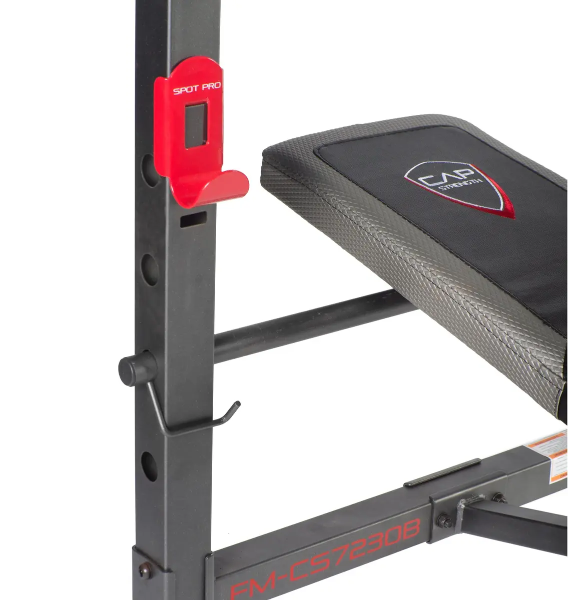 CAP Strength Bench Standard Bench with Leg Lift | Adjustable Incline, Decline & Flat Positions for Home Fitness - view 3