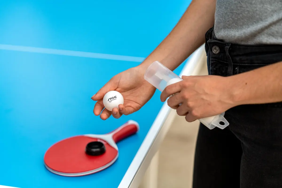STIGA Outdoor Ping Pong Balls (4-Pack) Water-Resistant, Heavier, Seamless Design for Consistent Bounce & Spin - view 4
