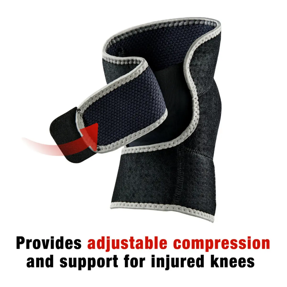 ACE Adjustable Knee Brace Support & Compression for Arthritic & Painful Knees | Breathable, Odor-Resistant, One Size - view 5