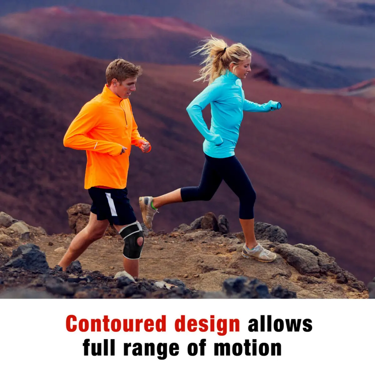 ACE Adjustable Knee Brace Support & Compression for Arthritic & Painful Knees | Breathable, Odor-Resistant, One Size - view 6