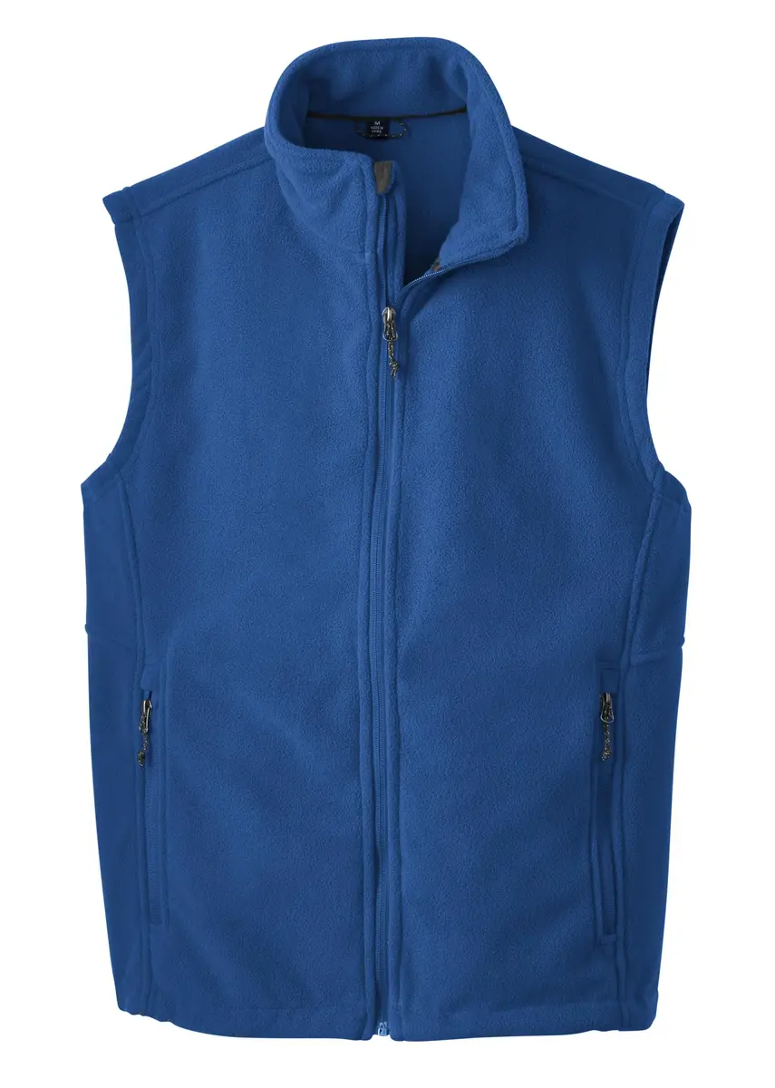 Port Authority Fleece Vest | Weather-Ready, Durable Polyester, Unisex, Medium, True Royal - view 4