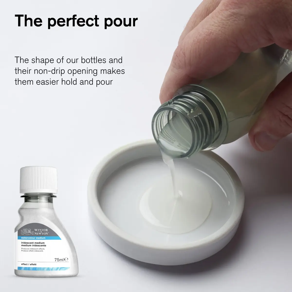 Winsor & Newton Watercolor Blending Medium 75ml (2.5 Fl Oz) | Extends Working Time for Smoother Blends - view 5