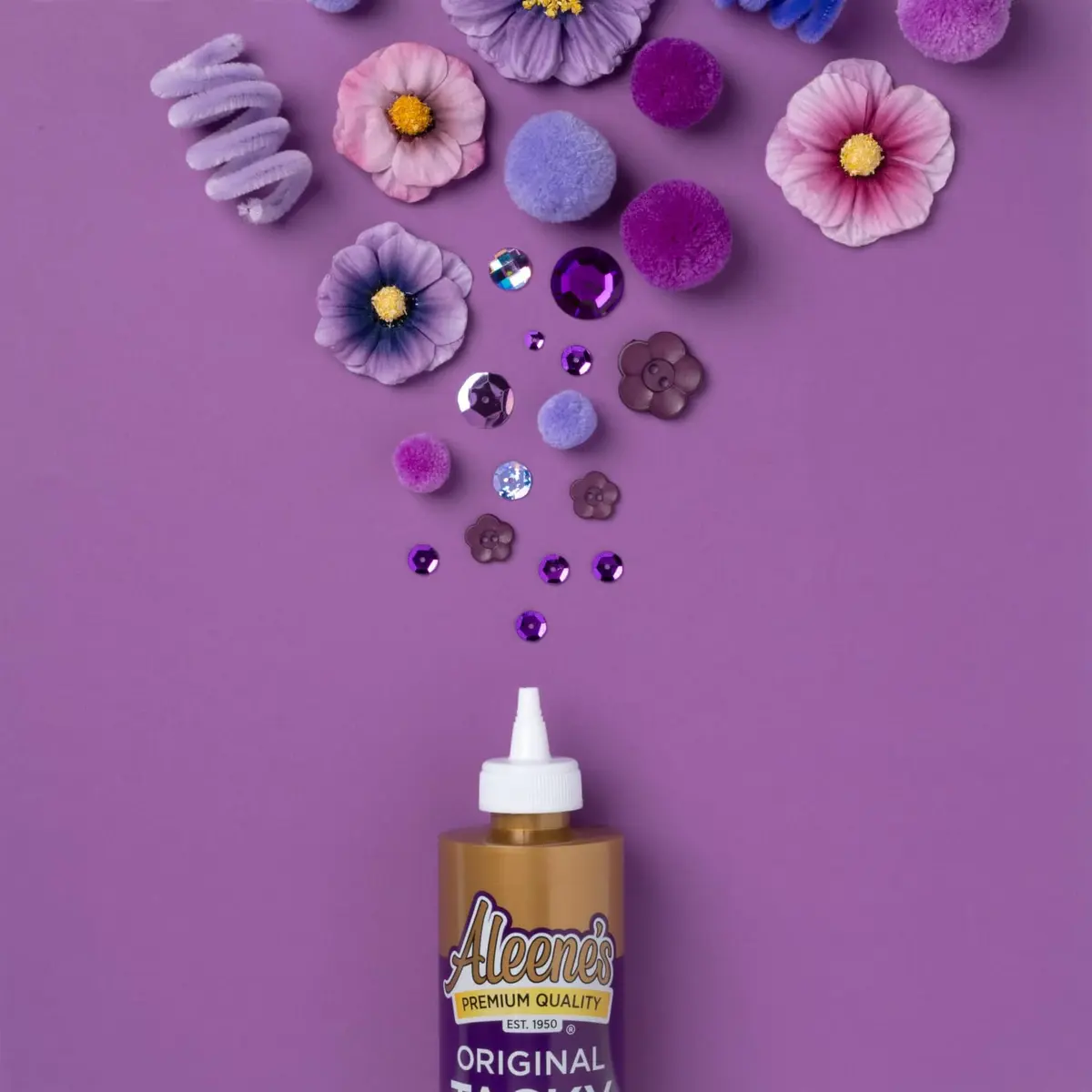Aleene's Original Tacky Glue 118ml (4 fl oz) | Non-Toxic Craft Adhesive - view 9