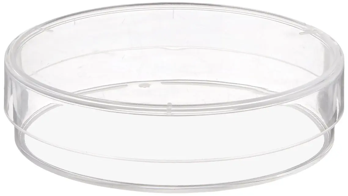 Karter Scientific Petri Dish, Polystyrene, 60x15mm, 3 Vents, E.O. Sterile | Lab Supply for Microbiology (70-120 chars) - main product image
