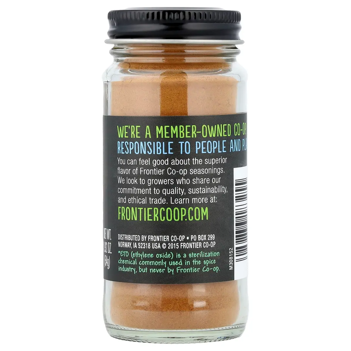 Frontier Co-op Cinnamon, 54 g | Kosher, Non-GMO, Korintje KA Grade - view 2