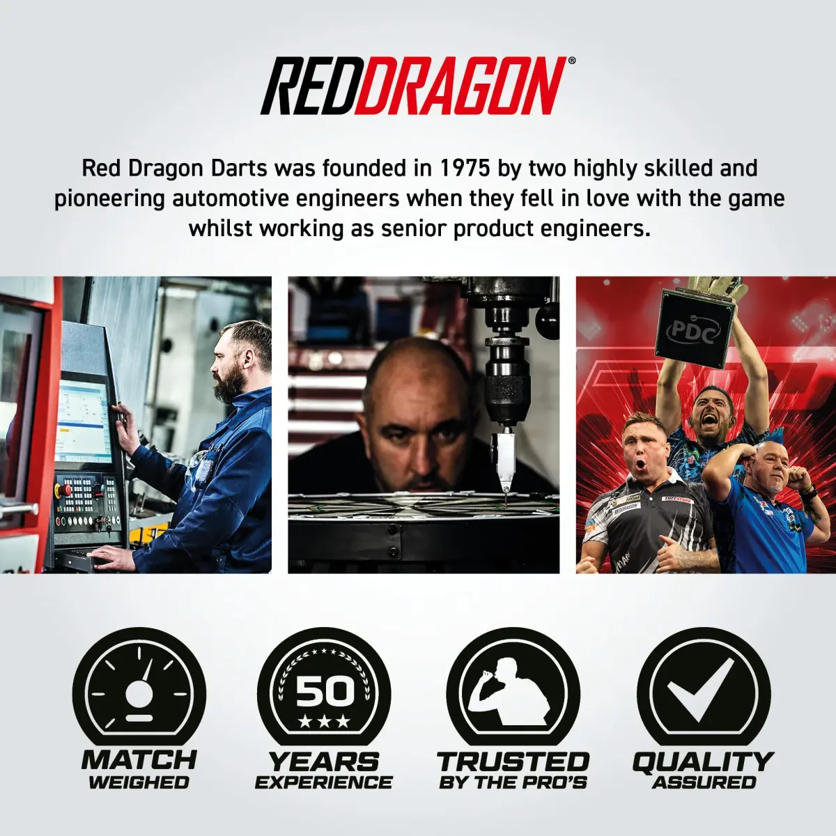 RED DRAGON Golden Eyes 22g Steel Tip Darts Set | 85% Tungsten, Laser-Etched Aluminum Shafts - view 6