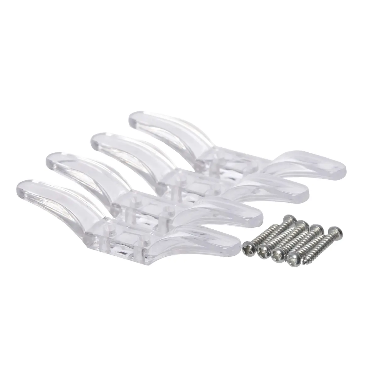 Dreambaby Blind Cord Safety Wraps for Dangling Window Cords 4 Pack | Clear Plastic Child Safety - view 3
