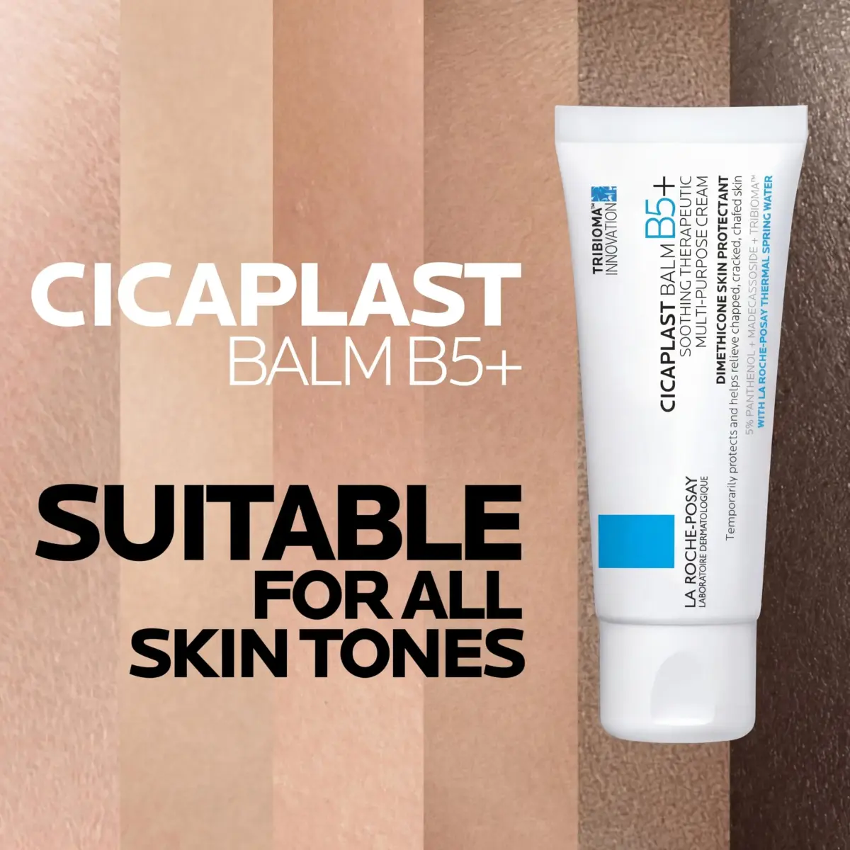 La Roche-Posay Cicaplast Balm B5 Multi-Purpose Ointment 40ml (1.35 Fl Oz) | Soothes Dry & Irritated Skin - view 5