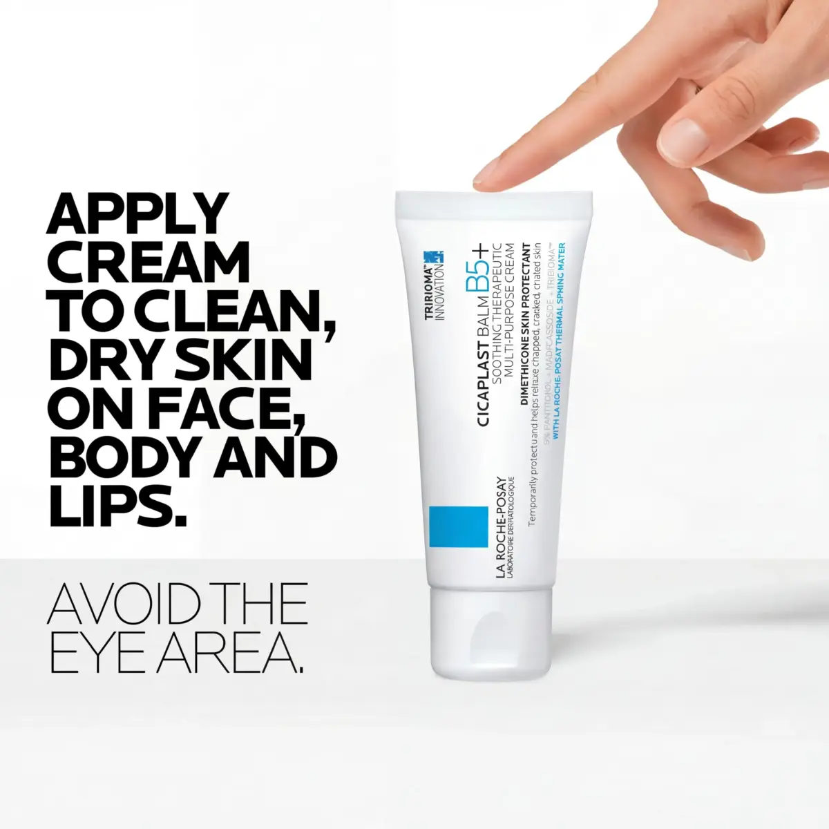 La Roche-Posay Cicaplast Balm B5 Multi-Purpose Ointment 40ml (1.35 Fl Oz) | Soothes Dry & Irritated Skin - view 6