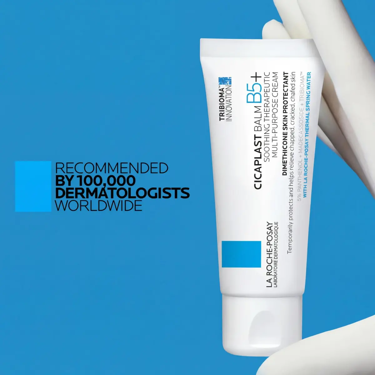 La Roche-Posay Cicaplast Balm B5 Multi-Purpose Ointment 40ml (1.35 Fl Oz) | Soothes Dry & Irritated Skin - view 8
