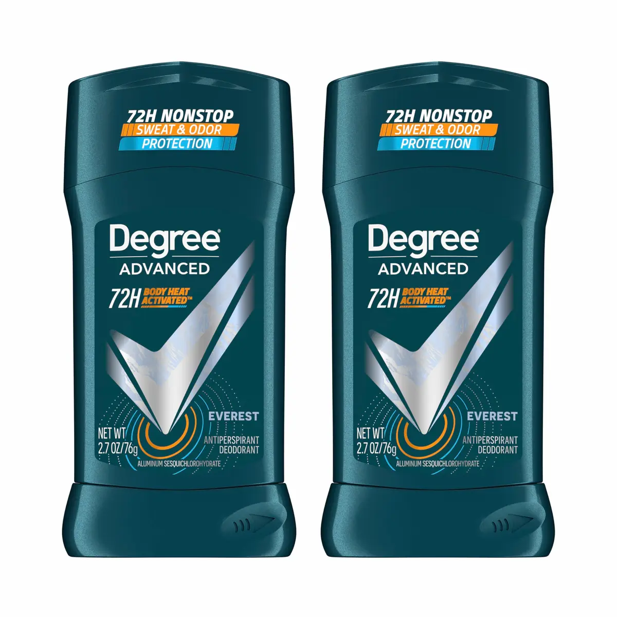 Degree Men Advanced Everest Antiperspirant Deodorant Stick 156 g (5.4 oz) | 72-Hour Sweat & Odor Protection - main product image