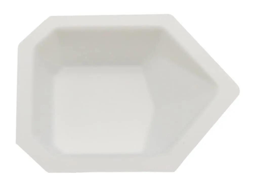 Heathrow Scientific Polystyrene Pour Boat Weighing Dishes, 14 mL (0.47 Fl Oz) Capacity, White, Pack of 500 | Lab Supply for Accurate Sample Handling - main product image