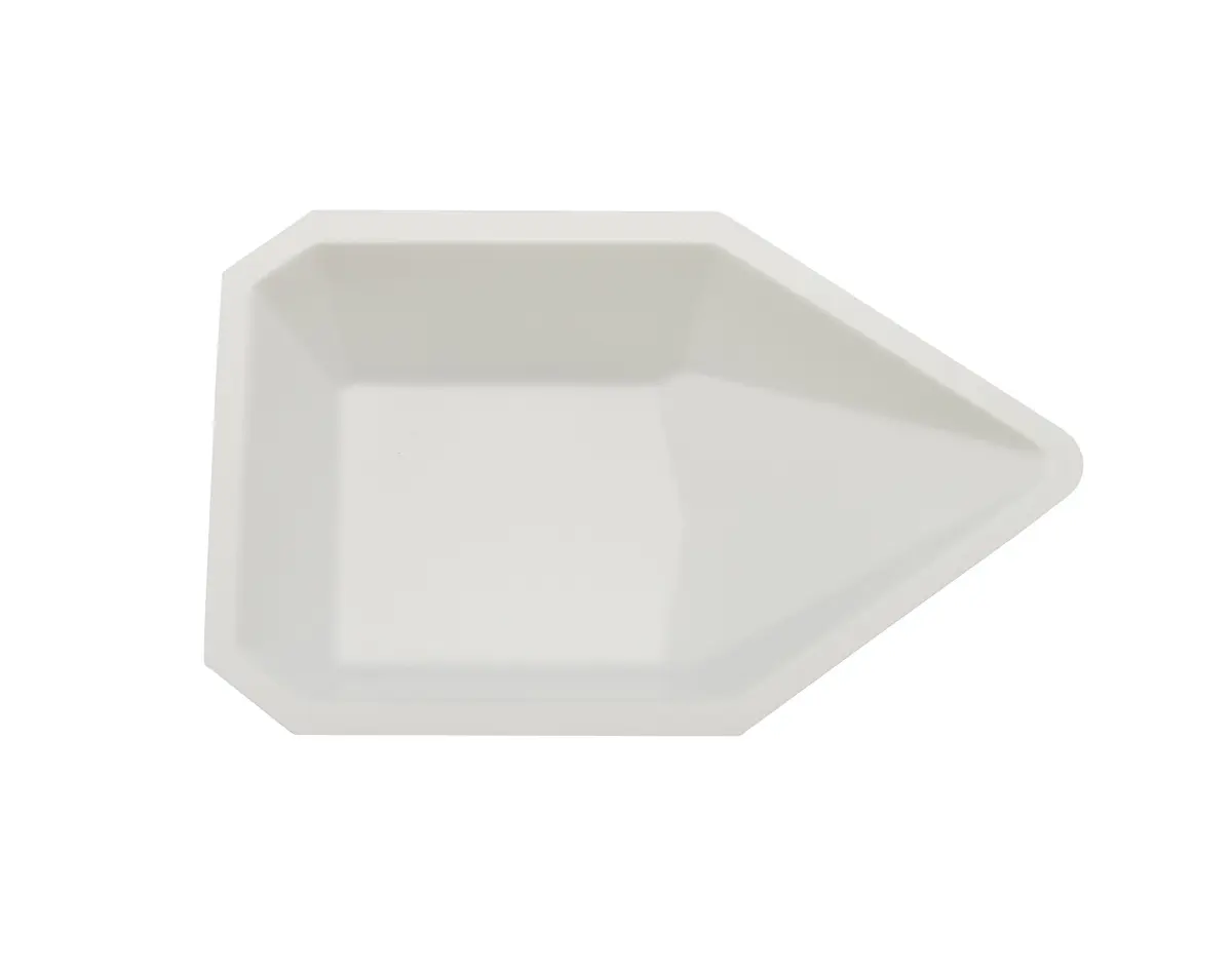 Heathrow Scientific White 137 mL Polystyrene Disposable Weighing Dishes (Pack of 500) | Lab Supply India - main product image