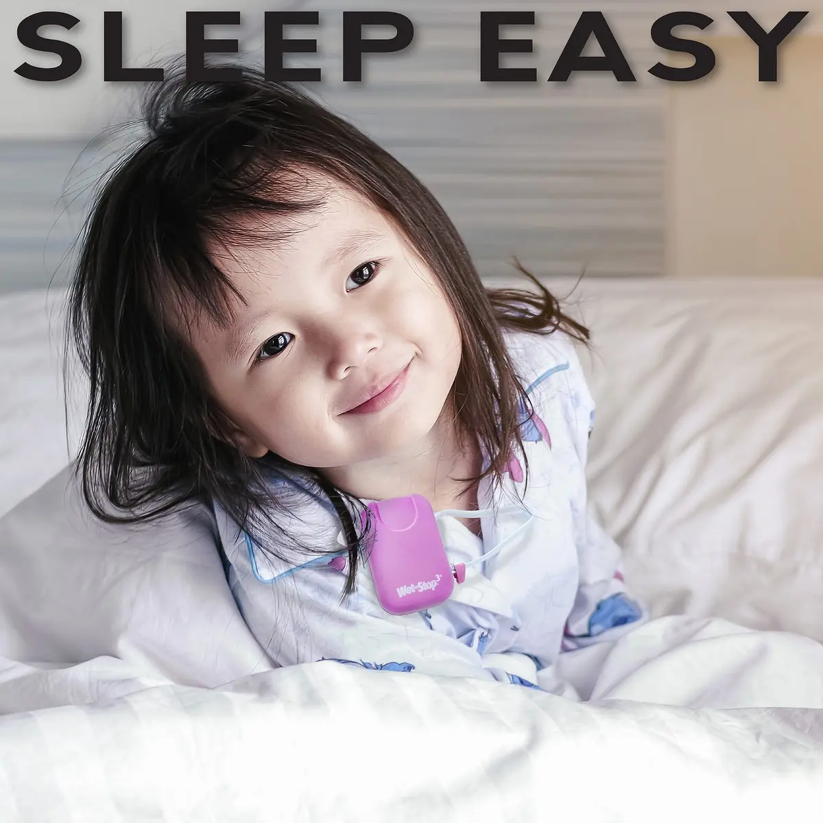 Wet-Stop 3 Bedwetting Enuresis Alarm with Loud Sound and Strong Vibration for Boys or Girls, Proven Solution for Bedwetters (Pink) | Clinically Proven Enuresis Solution - view 4