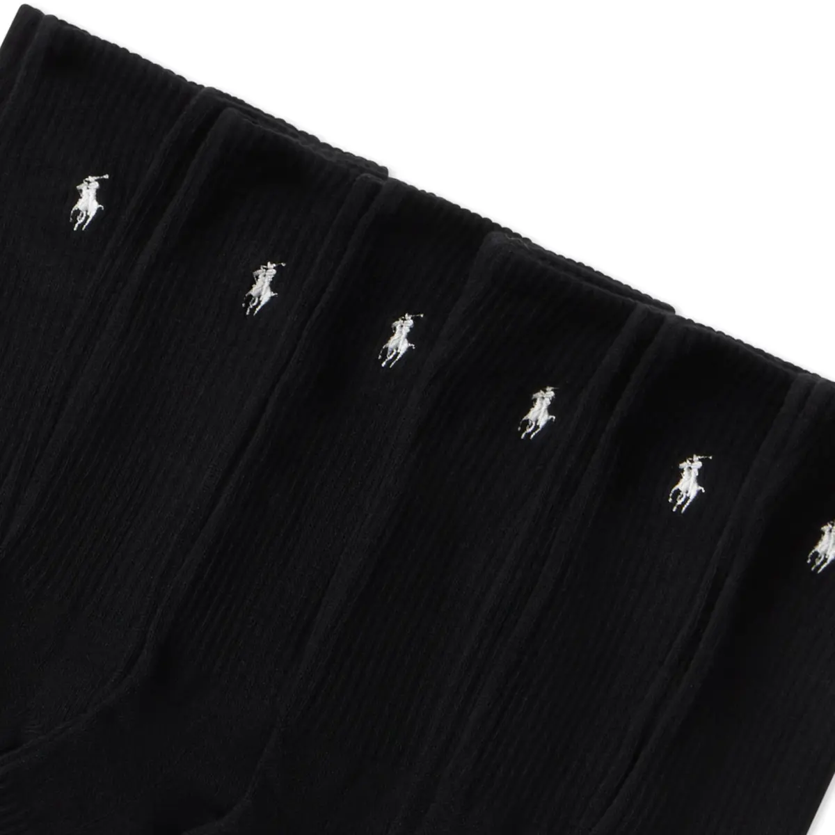 POLO RALPH LAUREN Men's Athletic Performance Cotton Crew Socks, 6 Pairs | Cushioned Support & Moisture-Wicking - view 4