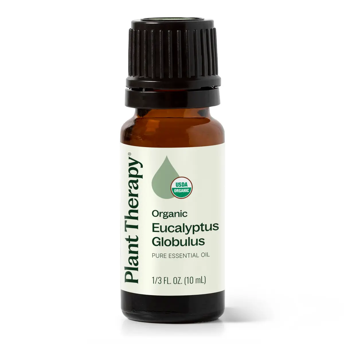 Plant Therapy Organic Eucalyptus Globulus Essential Oil 10 mL | Supports Clear Breathing & Blood Circulation - main product image