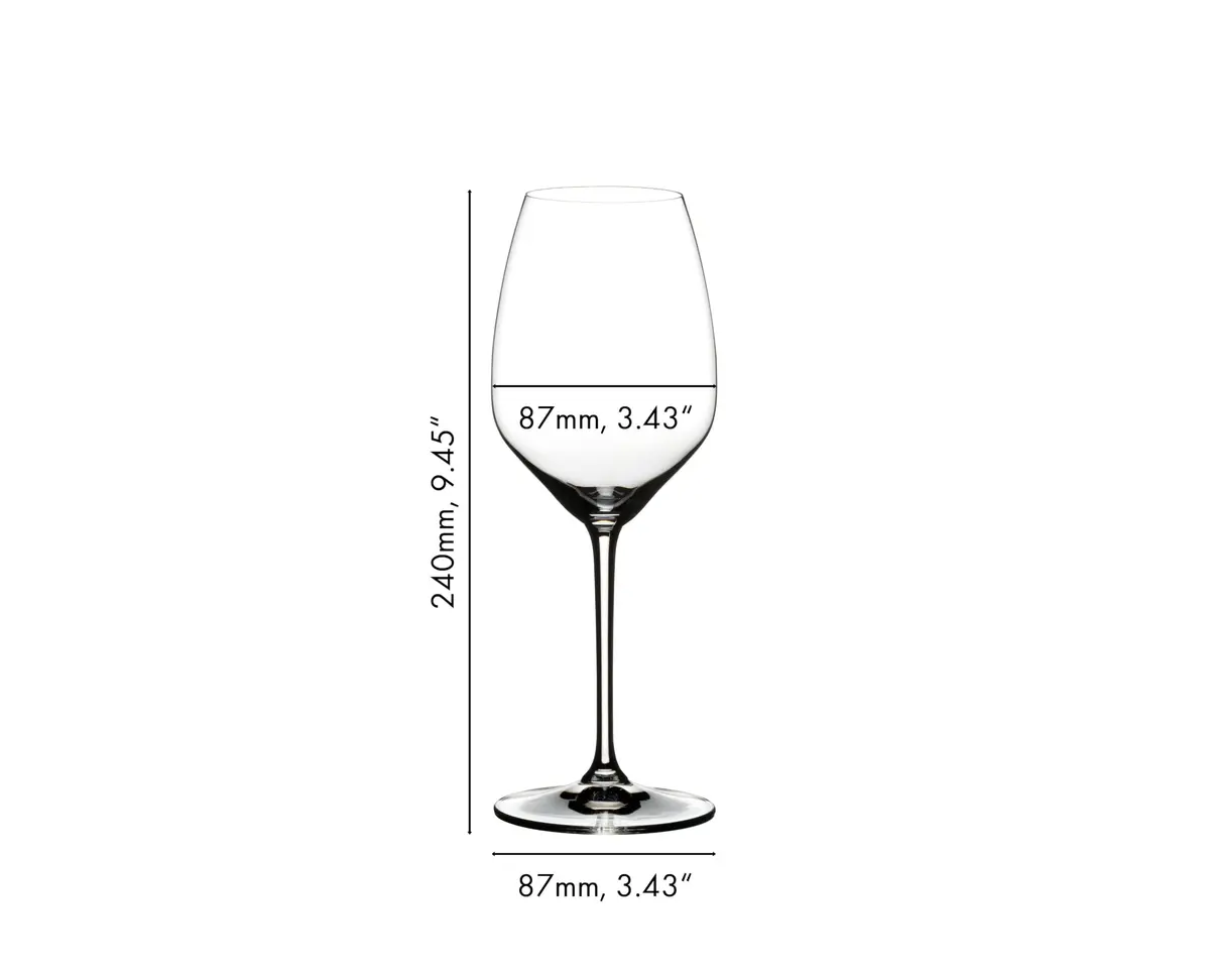 Riedel Heart to Heart Riesling Wine Glass Set of 2 | Crystal Glass, Dishwasher Safe, 6409/05 - view 2
