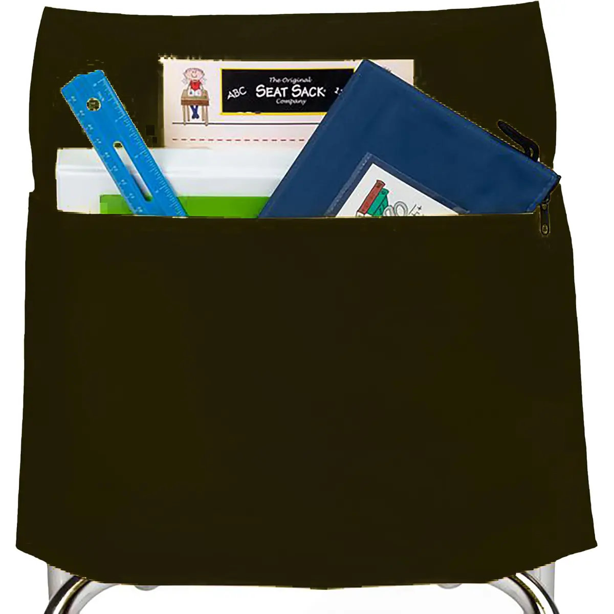 Seat Sack Student Chair Storage Pocket - 15" | Durable Over-the-Chair Organizer for Classrooms - view 8