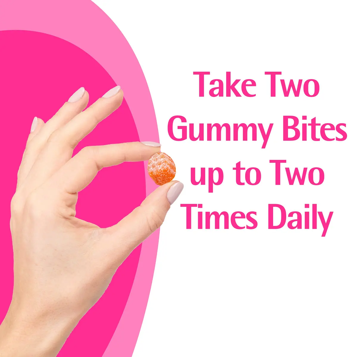 Caltrate Gummy Bites 600 Plus D3 Vitamin D and Calcium Supplement, 100 Ct | Bone Support with High Vitamin D3 & Calcium - view 5