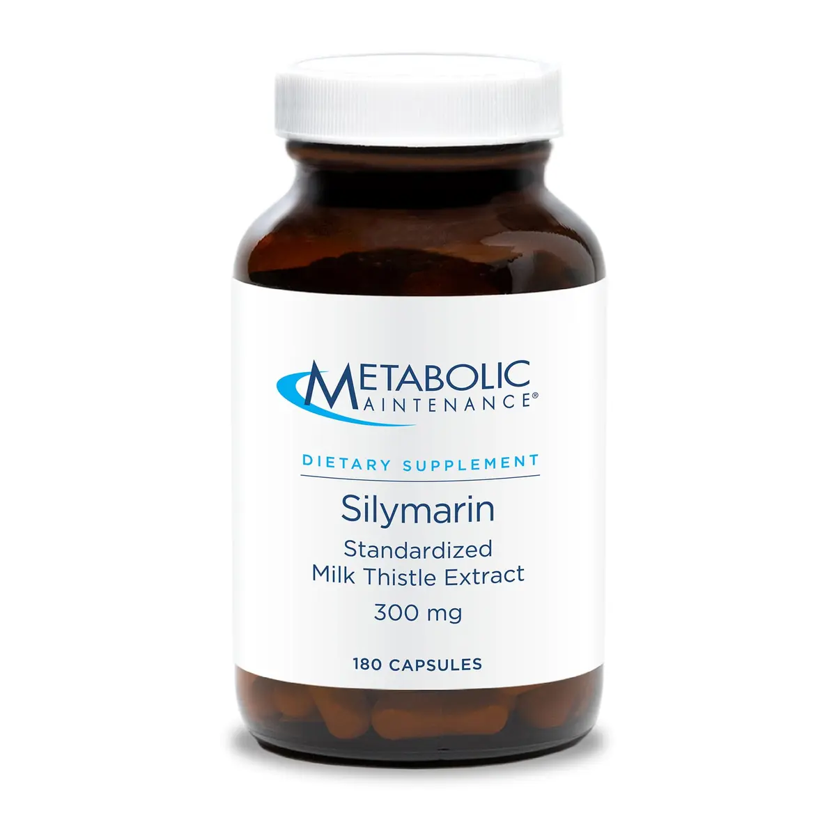 Metabolic Maintenance Silymarin 300 mg | Milk Thistle Liver Support, 180 Capsules - main product image