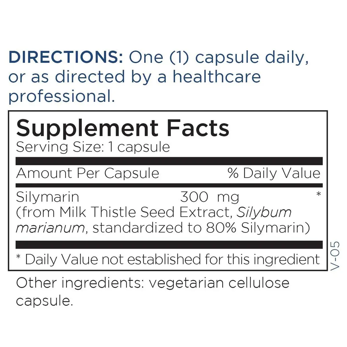 Metabolic Maintenance Silymarin 300 mg | Milk Thistle Liver Support, 180 Capsules - view 6