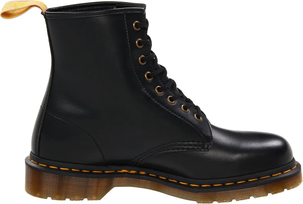 Dr. Martens Vegan 1460 8-Eye Boot | Durable, Unisex, Black Felix Rub Off, 8.5 Women/7.5 Men - view 4