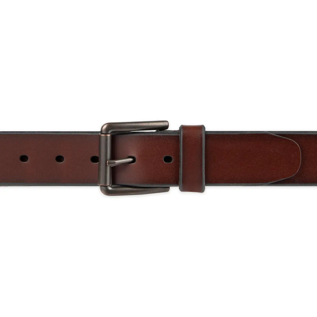 Dockers Mens Casual Belt 38 US | Classic Leather, Silver Buckle, 1.5" Wide - view 4
