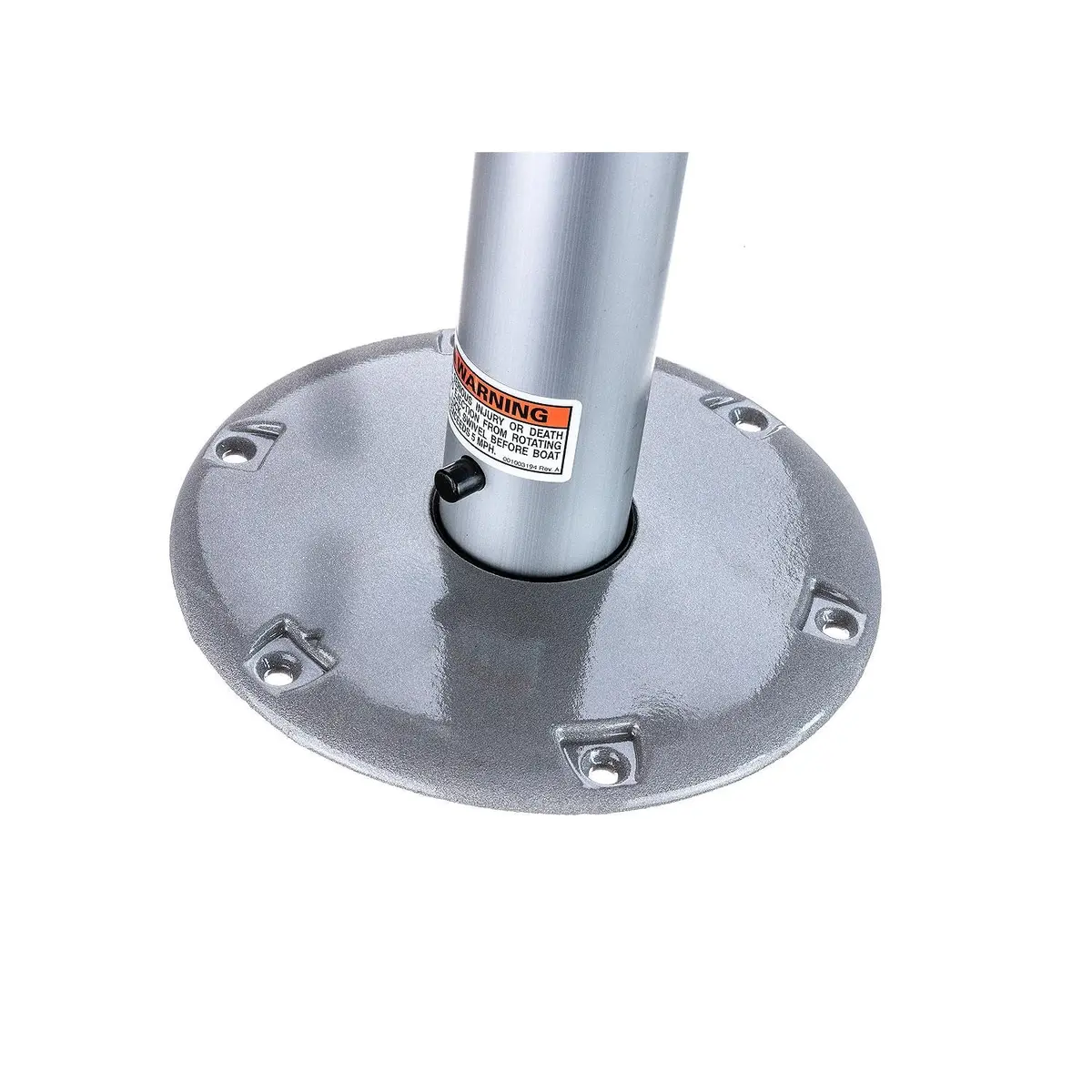 attwood Swivl-Eze 238 Series Boat Pedestal Seat Kit 23813-7, One Size | Aluminum 13-inch Seat Post for Marine Use - view 4