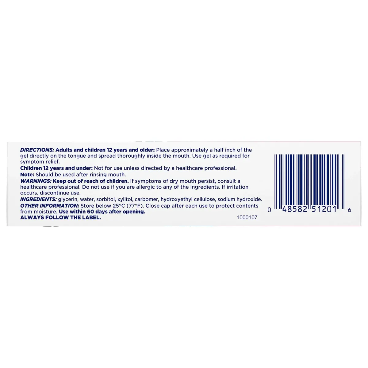 Biotène OralBalance Moisturizing Gel 44.36ml (1.5 Fl Oz) | Dermatologist Tested Dry Mouth Relief - view 9