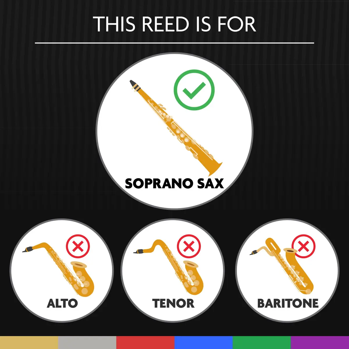 Legere Signature Synthetic Soprano Saxophone Reed 2.50 | Premium Durability, Ready to Play - view 2