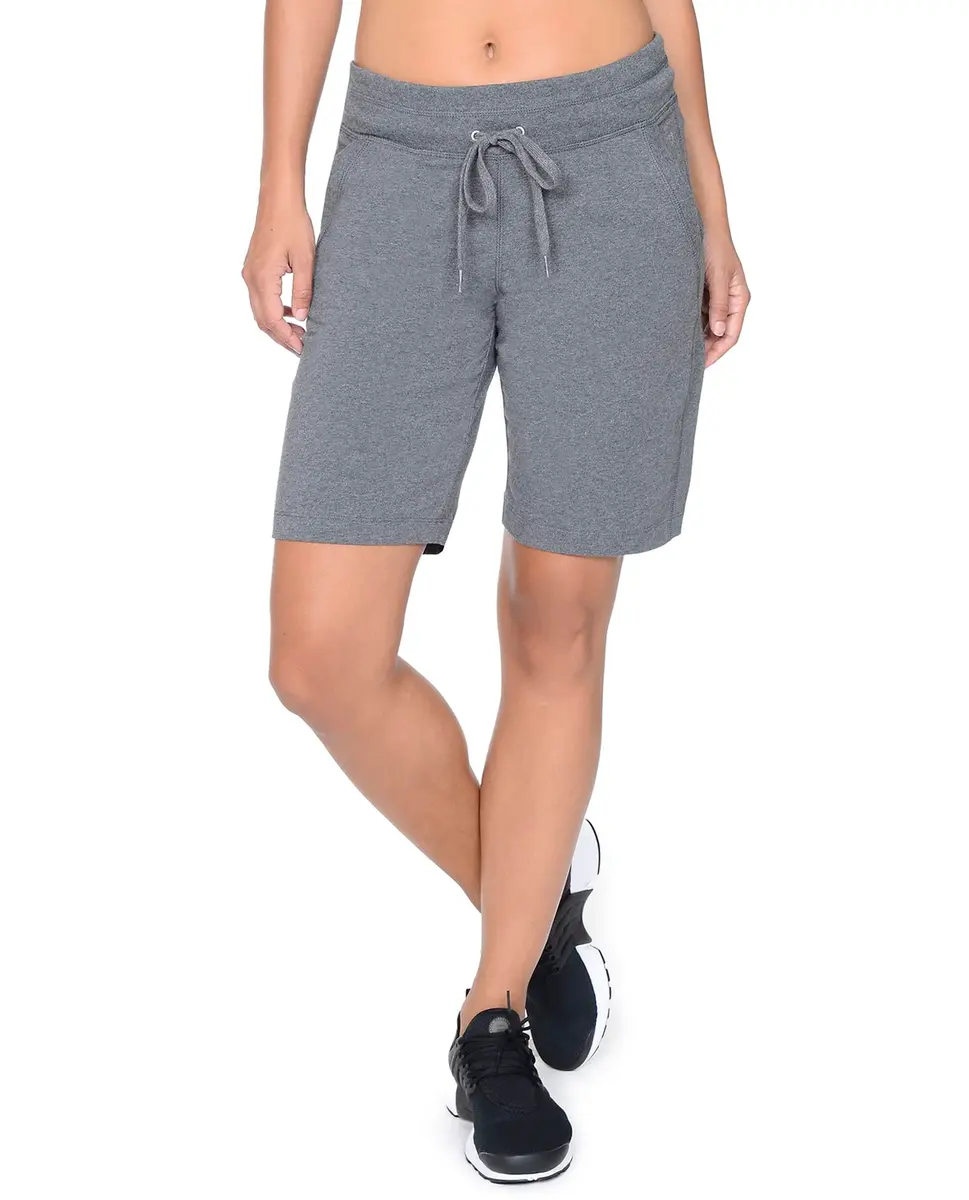 Danskin Women's Essential Bermuda Short | Cotton-Spandex, 10" Inseam, Casual & Workout Wear - main product image