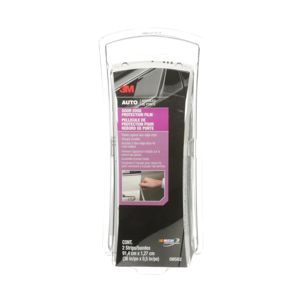 3M Door Edge Protection Film, 36 Inch | Protects Door Edges From Chips & Scratches, No Tools Needed - main product image