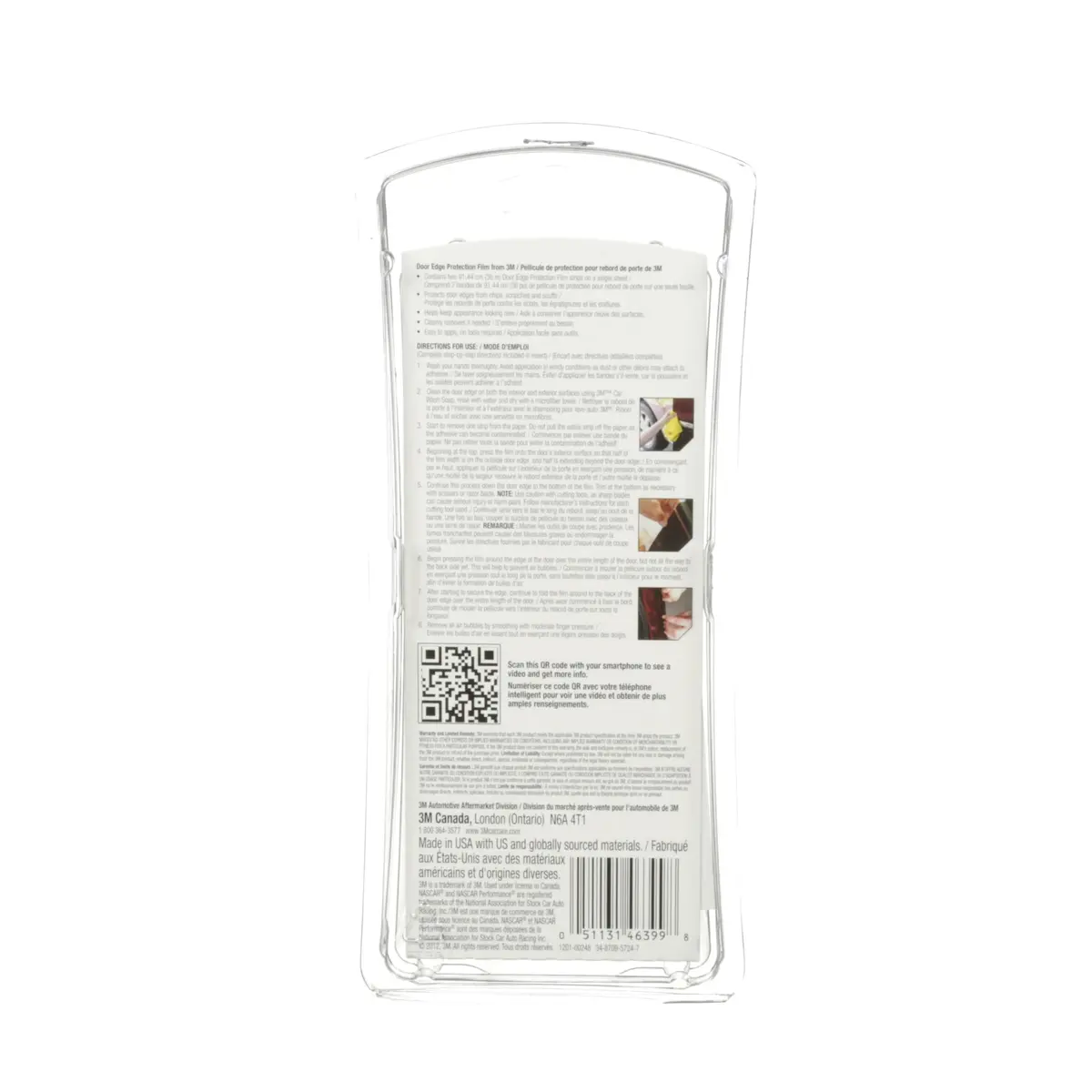3M Door Edge Protection Film, 36 Inch | Protects Door Edges From Chips & Scratches, No Tools Needed - view 4