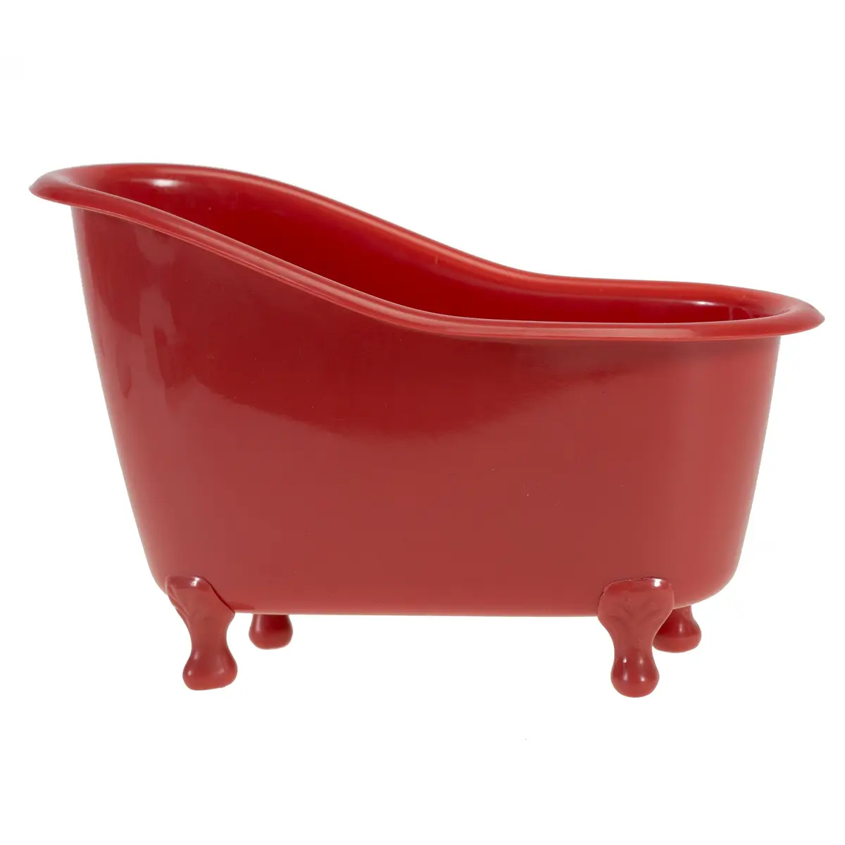 Freida and Joe Red Pomegranate Home Spa Bath Basket | Bath & Body Set for Women with Shea & Vitamin E (5 Piece Set) - view 3