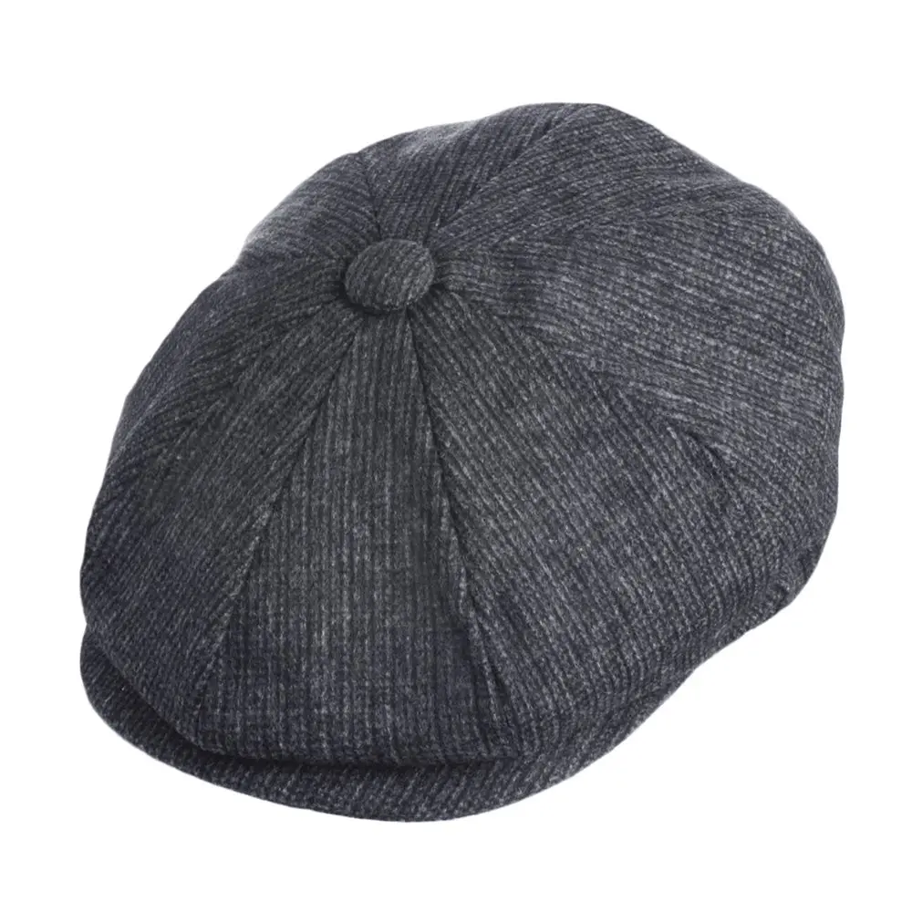 Jaxon & James Newsboy Cap Small Charcoal | Warm, Fully Lined Winter Hat for Women - main product image