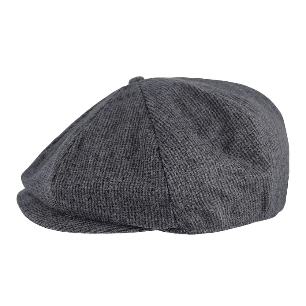 Jaxon & James Newsboy Cap Small Charcoal | Warm, Fully Lined Winter Hat for Women - view 2