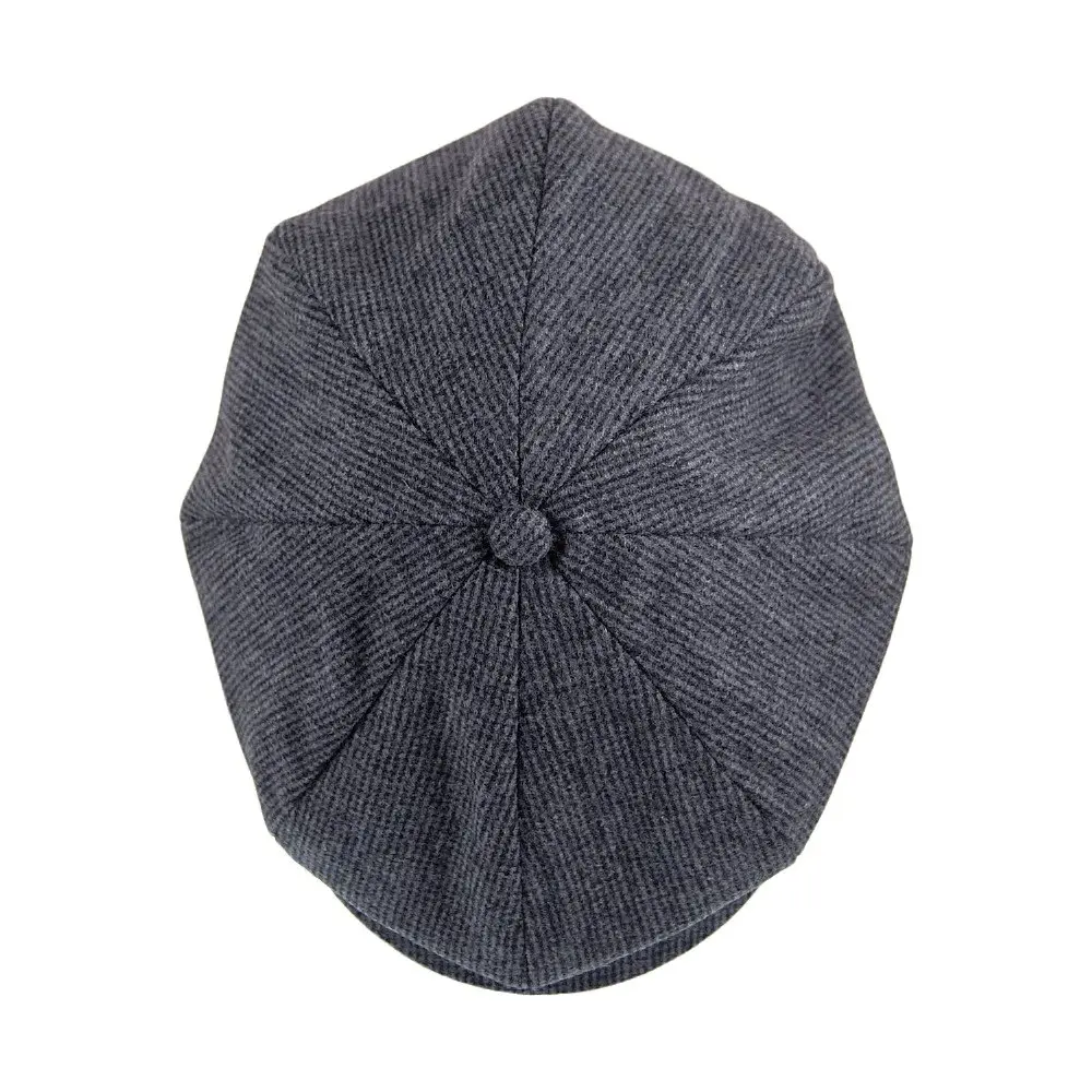 Jaxon & James Newsboy Cap Small Charcoal | Warm, Fully Lined Winter Hat for Women - view 3