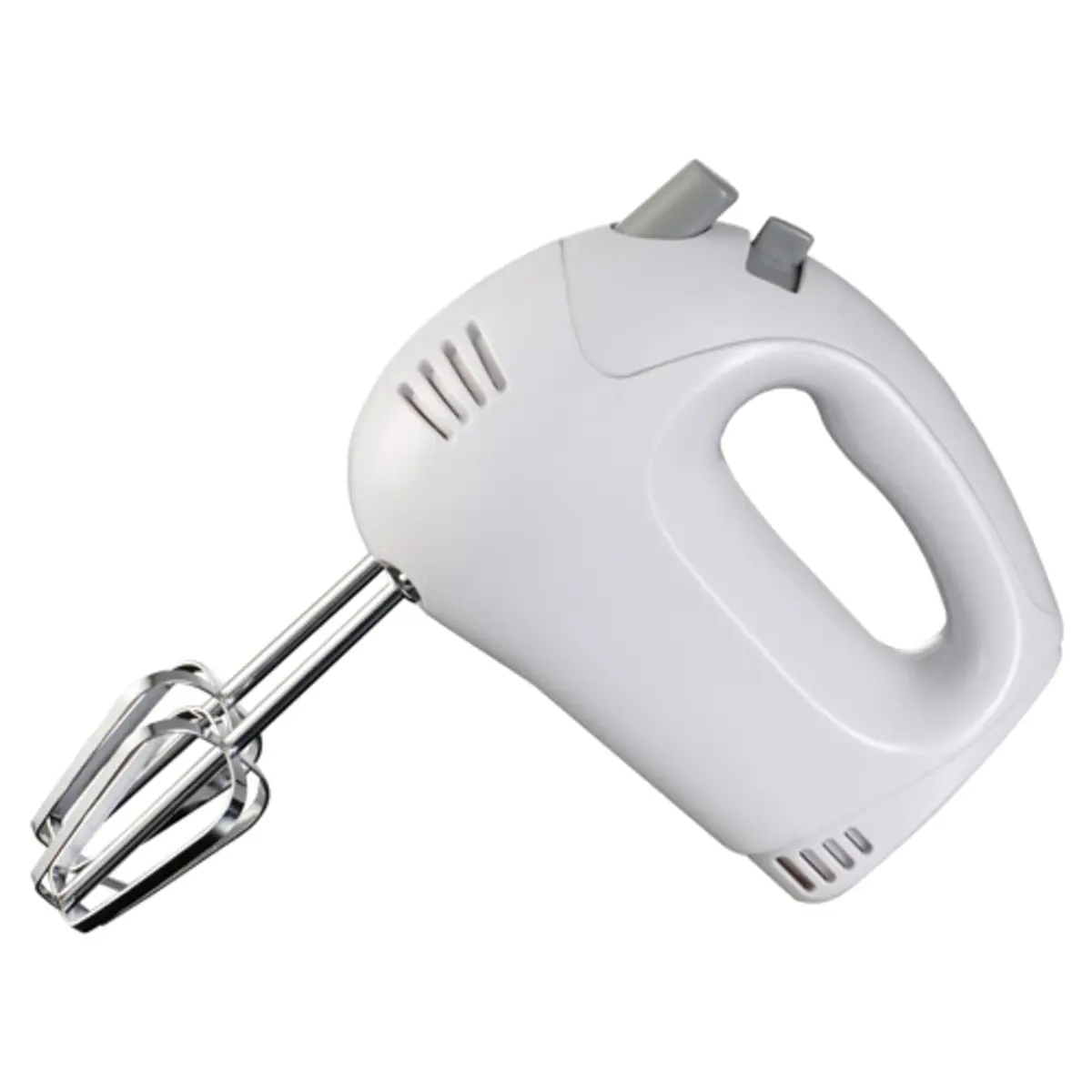 Brentwood HM-45 Electric Hand Mixer 5-Speed | Lightweight White Kitchen Essential - main product image