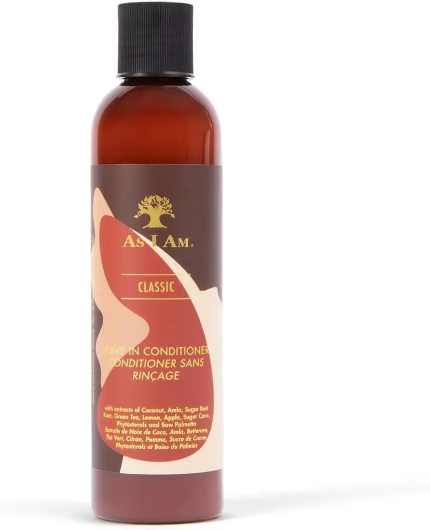 As I Am Leave-In Conditioner 237ml | Organic Hair Strengthener & Curl Enhancer - main product image