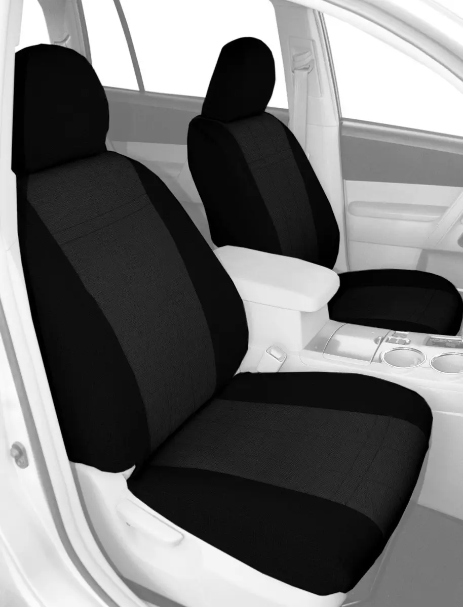 CalTrend Front Buckets Seats, Tweed Seat Covers for Mazda MX-5 Miata 2006-2014 | Custom Fit, UV & Water Protected - main product image