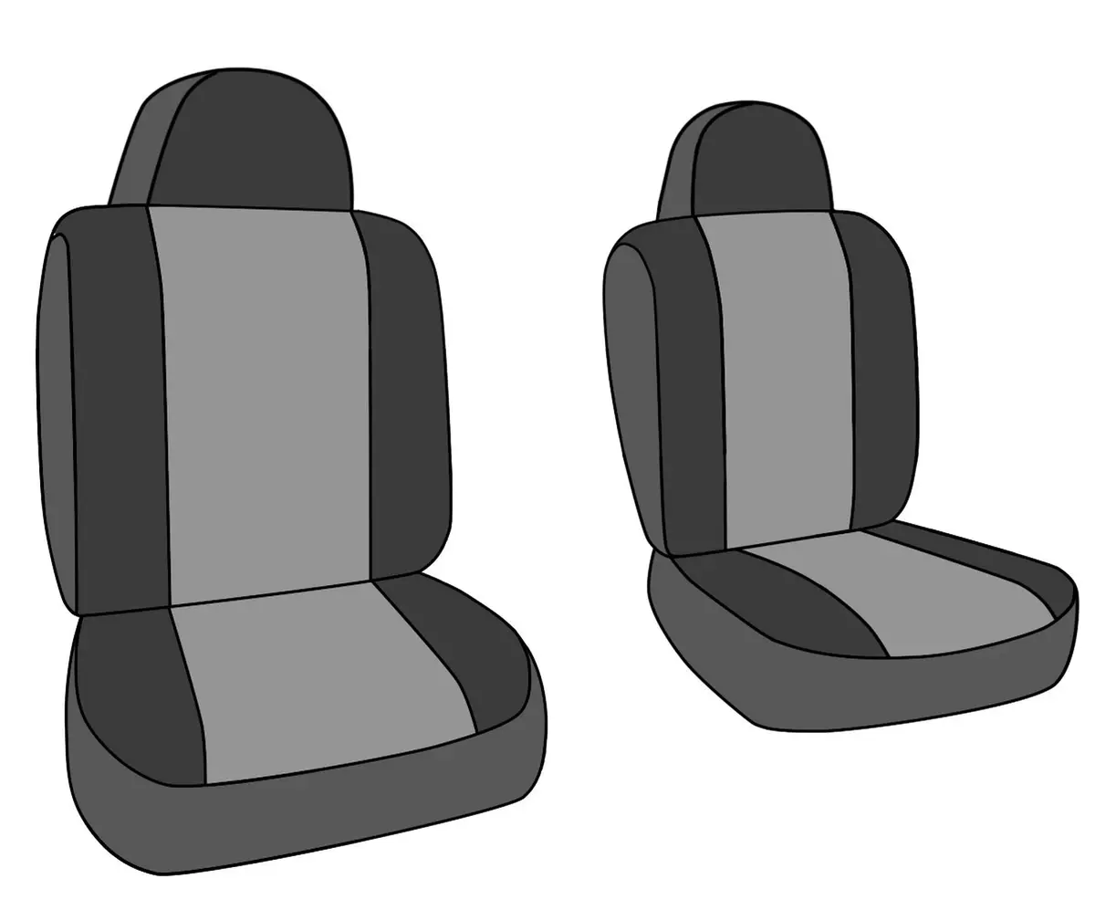 CalTrend Front Buckets Seats, Tweed Seat Covers for Mazda MX-5 Miata 2006-2014 | Custom Fit, Durable & Water-Resistant - view 2
