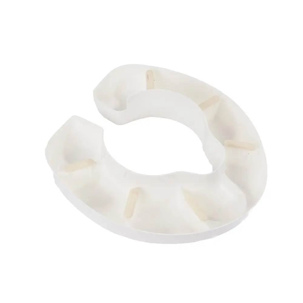 NRS Healthcare Novelle White 190kg Toilet Seat | Portable Clip-On, Travel Friendly, 75mm Rise - view 5